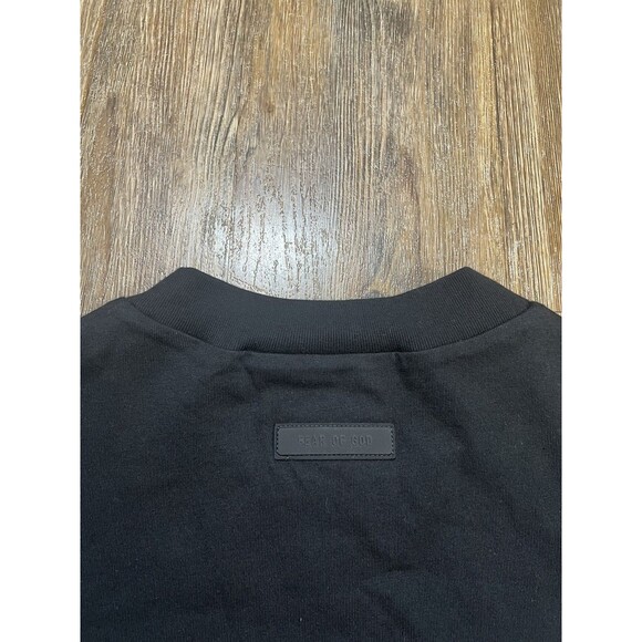 Essentials Fear of God Oversized T-Shirt Men's XS Jet Black Baggy EUC - Picture 10 of 12